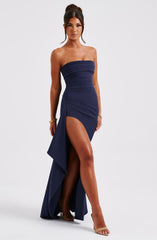 Zarina Maxi Dress - Navy