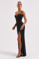 Zola Maxi Dress - Black