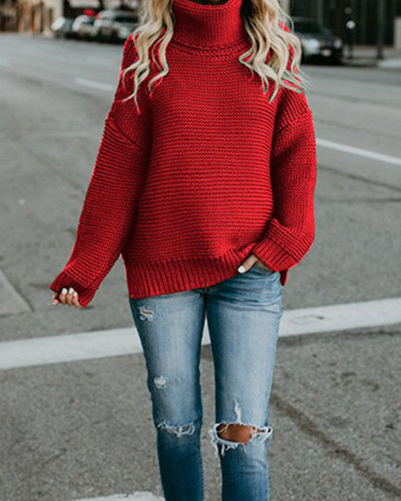 Fashion Casual Long Sleeve Sweater