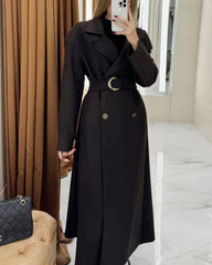 Lapel solid color waist coat