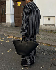 Striped Casual Fashion Two-piece Set