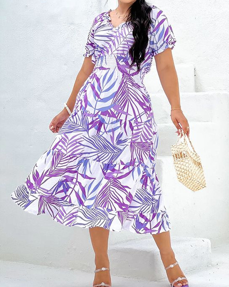 Casual Print Dress