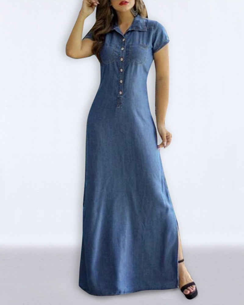 Casual Denim Dress