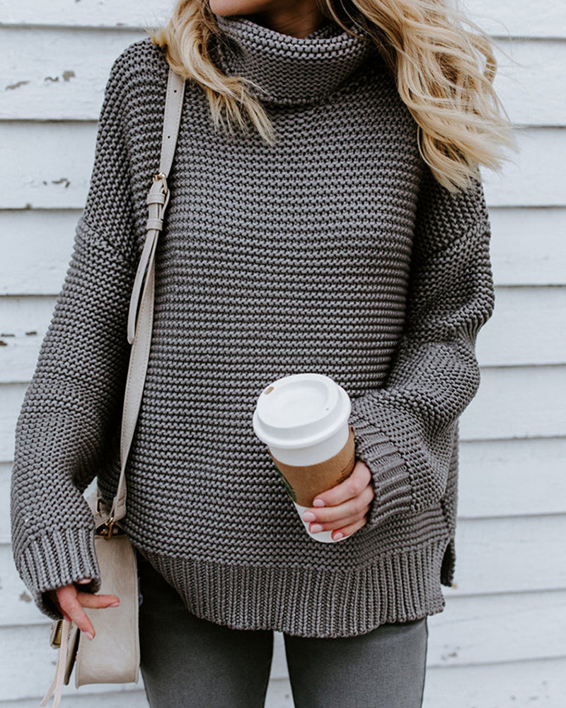 Fashion Casual Long Sleeve Sweater