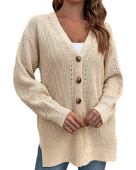 Fashion Casual Long Sleeve Sweater Jacket