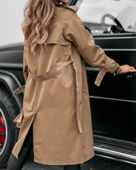 Solid Color Casual Fashion Temperament Coat Coat