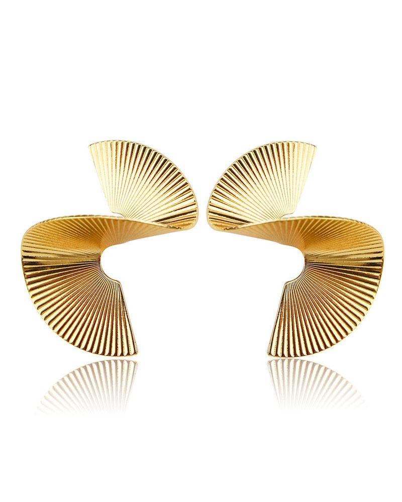 Fashion Geometric Metal Creative Earrings