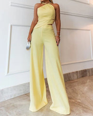 Sleeveless Fashion Business jumpsuit