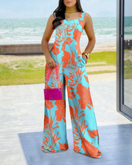 Printed Fashion Jumpsuit