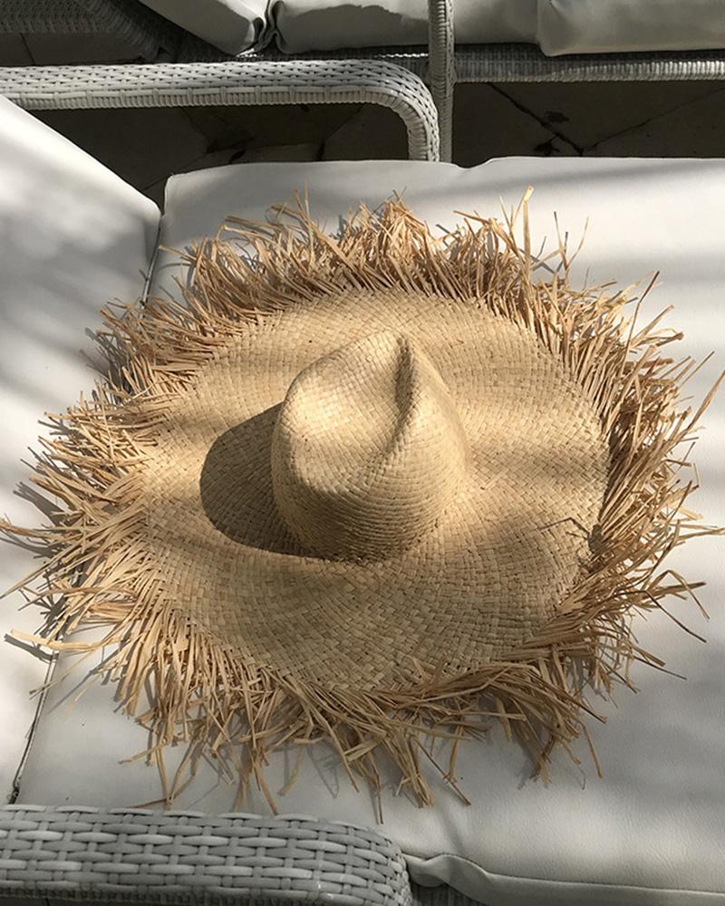 Beach Holiday Leisure Big Brim Hat