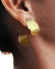 Fashion Geometric Metal Creative Earrings