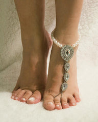 Exaggerated Drop Shape Anklet