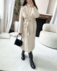 Solid Color Casual Fashion Coat