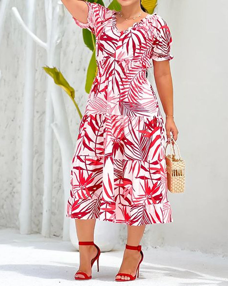 Casual Print Dress