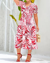 Casual Print Dress