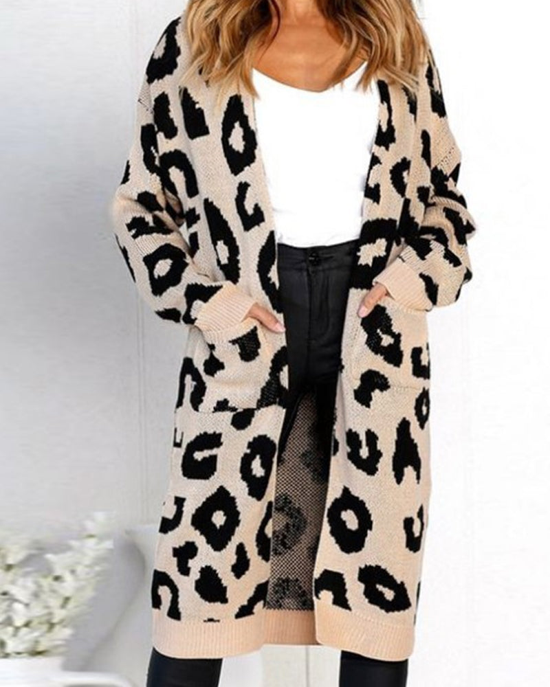 Fashion Casual Long Sleeve Sweater Jacket