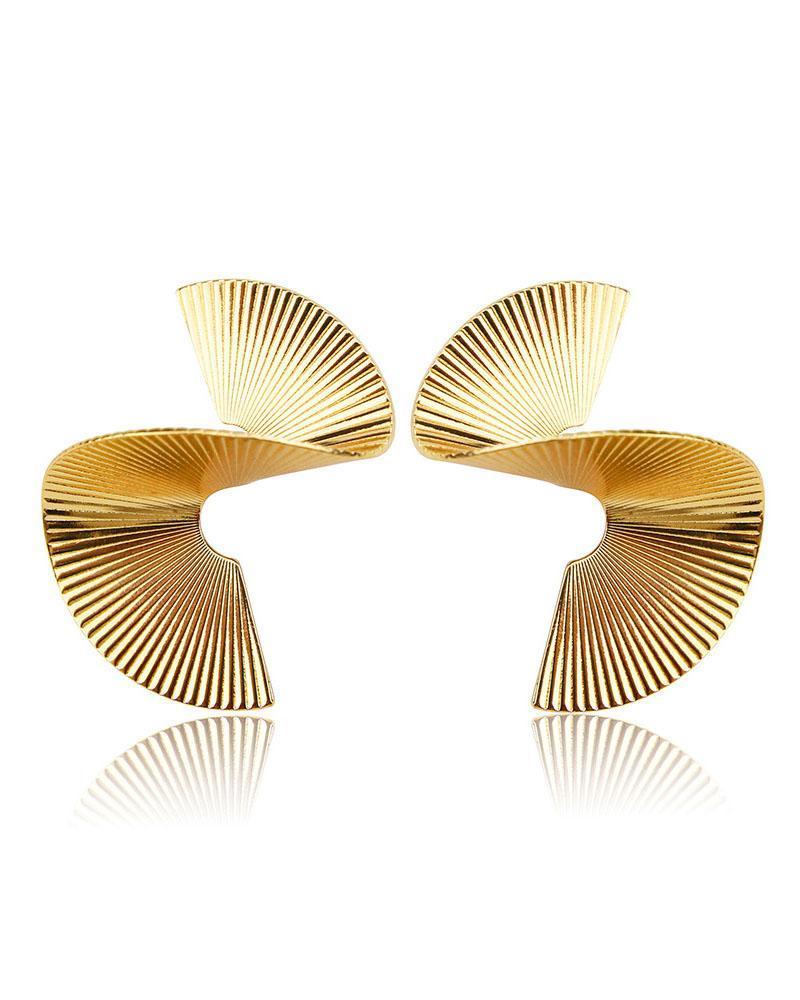 Fashion Geometric Metal Creative Earrings